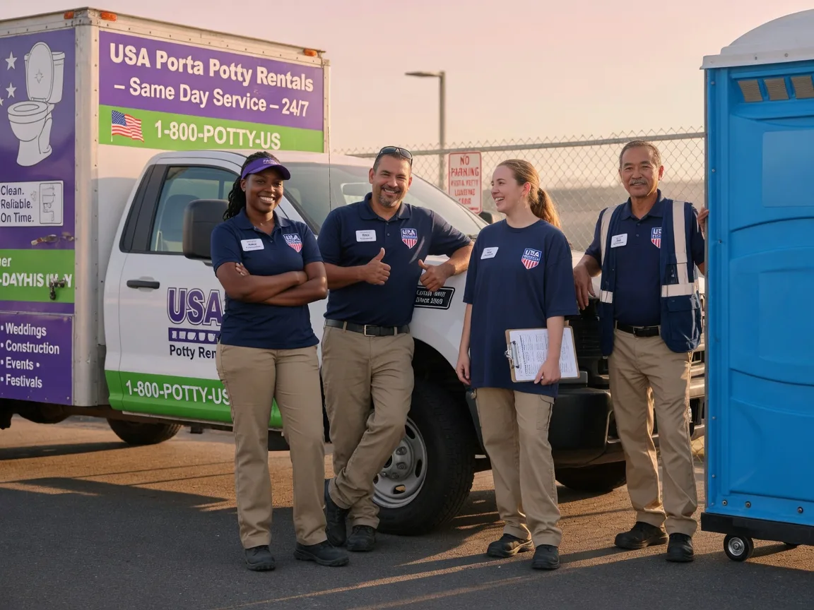 Porta Potty Rental company in Green Lane, PA
